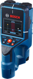Bosch D-Tect 200 C wall scanner with case and accessories.