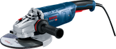 Bosch GWS 24 angle grinder with ergonomic handle.