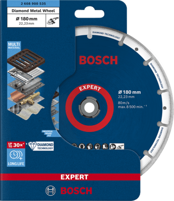 Cutting Wheel Disc 7 Inch Size: 180x3x22.33mm Make: Bosch, Model No: 2 608  600 666-879 at Rs 84/piece, Sector 6, Dharuhera