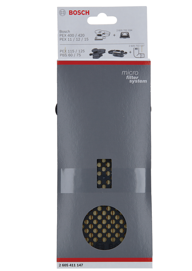 Bosch Dust box HW3 cpl micro filter system accessory.