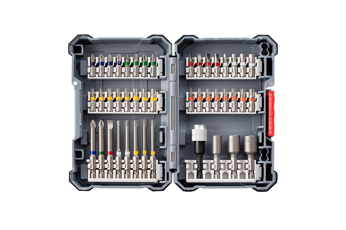 Pick & Click Extra Hard Screwdriver Bits Mixed Set, 44piece Bosch