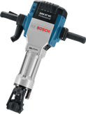 Bosch GSH 27 VC breaker with high impact energy.