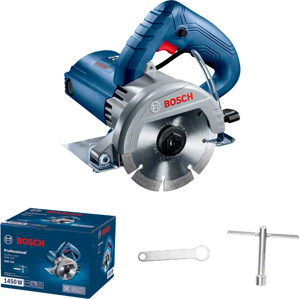 Bosch GDC 141 tile cutter with 1450W motor.