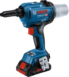 Bosch cordless 18V rivet gun.
