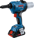 Bosch cordless 18V rivet gun.