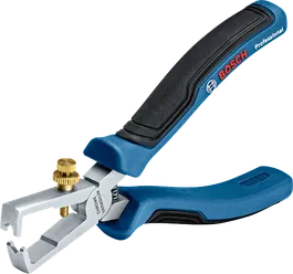 Bosch wire stripper with adjustable cutting knobs.