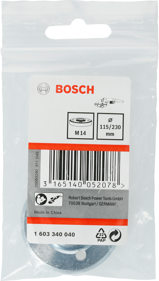 Bosch locking nut M14 115/230 mm.