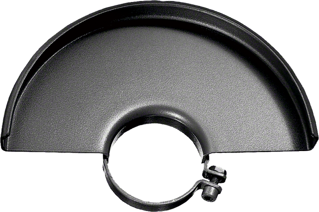Bosch angle grinder protective guard, metal construction.