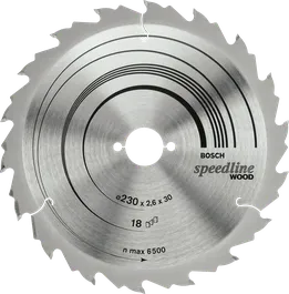 Bosch Speedline Wood circular saw blade for wood cutting.
