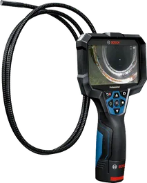 Bosch GIC 12V-5-27 C inspection camera with 5-inch display.