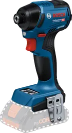 Bosch GDR 18V-220 cordless impact driver with ProCORE battery.