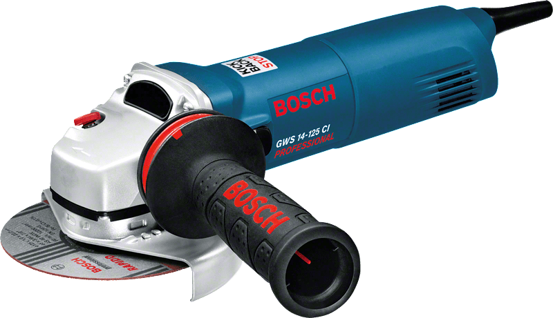 220V 3165140813044 1400W Professional Angle Grinder 5" Bosch Professional Bosch 125mm GWS 14-125 CI 
