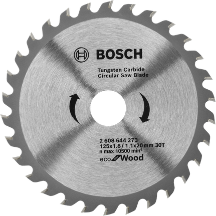 Bosch tungsten carbide circular saw blade for wood.