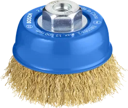 Bosch PRO Metal clean cup brush 75mm for angle grinders.
