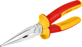 Bosch VDE long nose plier with insulated handles.