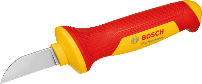 Bosch VDE cable knife with insulated handle.