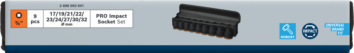 PRO Impact Socket Set