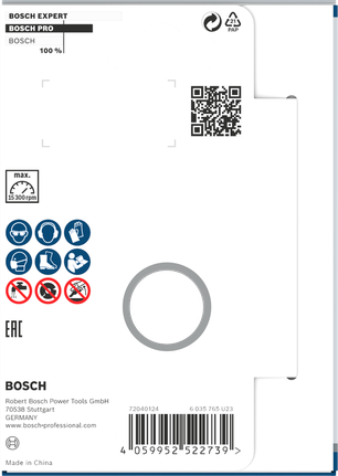 Bosch PRO Multi Material Grinding Head 2.5 x 100 x 22.23 mm.