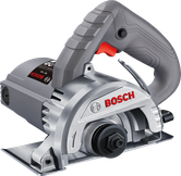 Bosch DC 125 marble saw for precision cutting.