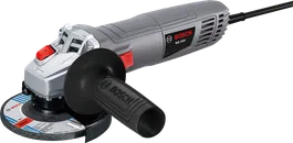 Bosch WS 650 angle grinder with side handle.