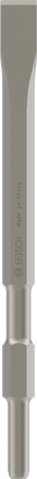 Bosch PRO HEX 17-4C flat chisel, 280 mm hex shank.