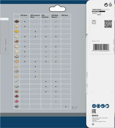 Bosch PRO Multi Material circular saw blade 184 x 2 x 20 mm.