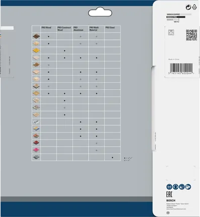 Bosch PRO Multi Material circular saw blade 235×2×25 mm.
