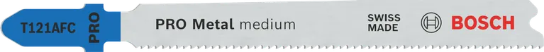 Bosch PRO Metal T121AFC jigsaw blade, 92 mm BIM.