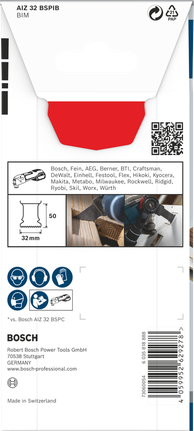 Bosch PRO AIZ 32 BSPIB multitool blade 32×50 mm.