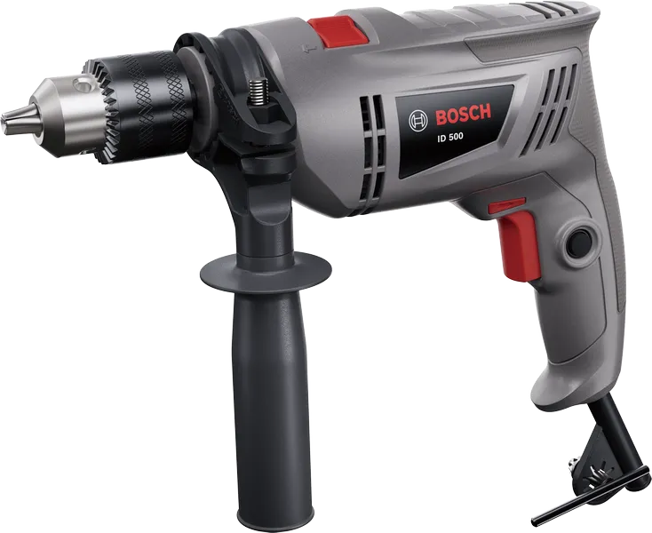 Bosch ID 500 drill, ergonomic handle.