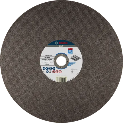 Bosch PRO Metal Cutting Disc 355 mm for metalwork.