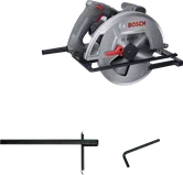 Bosch KS 120 corded circular saw with accessories.