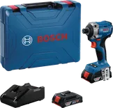 Bosch GDR 18V-215 impact driver set with long bit holder.