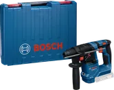 Bosch GBH 18V-18 cordless rotary hammer with case.