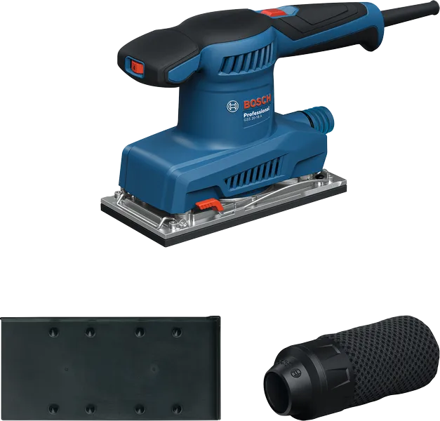 Bosch GSS 20-18 A cordless orbital sander.