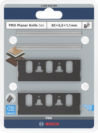 Bosch PRO planer knife set 4 pcs.