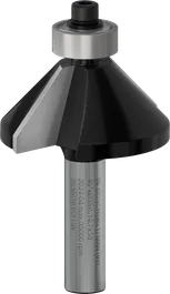 Bosch PRO Router Bit Chamfer 45° shank 8 mm.