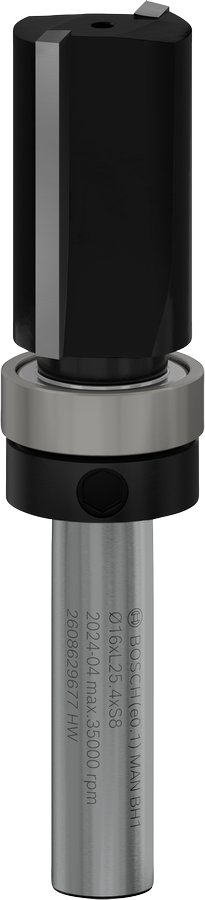 Bosch PRO Router Bit Top Bearing Flush Trim 16x25.4 mm.