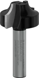 Bosch PRO Router Bit Ovolo R 6.3 mm for edge rounding.