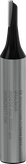 Bosch PRO Router Straight Bit one flute 4mm shank.