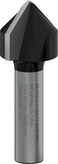 Bosch PRO Router Bit V-Groove 90° 16mm for precise grooving.