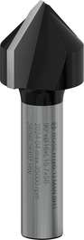 Bosch PRO Router Bit V-Groove 90°, 8 mm shank.