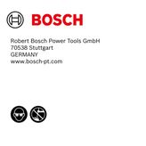 Bosch screwdriver safety icons.