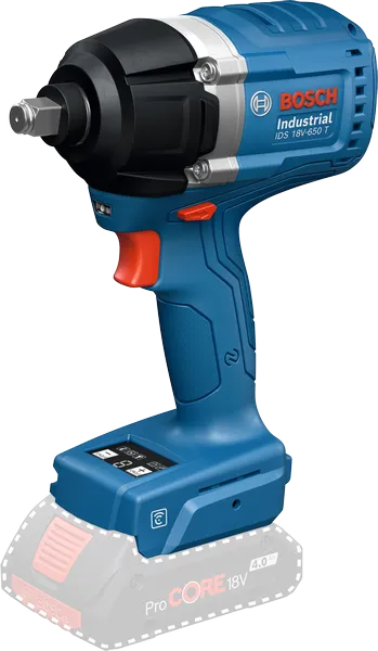 Bosch IDS 18V-650 T cordless impact wrench.