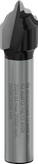 Bosch PRO Router Bit Cove and Bead Groove, 8 mm shank.