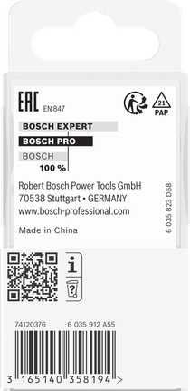 Bosch PRO Router Bit Classical Cove R 9.5 8 mm shank.