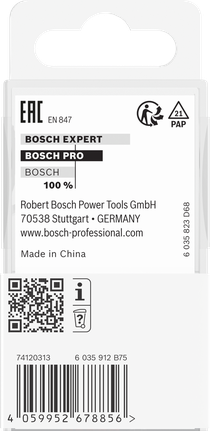 Bosch PRO router bit slotting 1/4″.