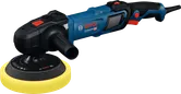 Bosch GPO 14-180 S polisher with foam pad.