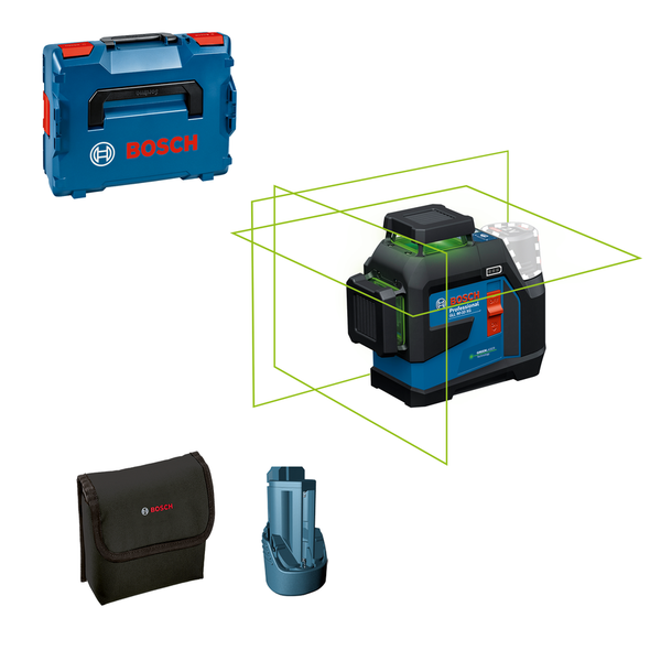 Bosch GLL 90-33 XG laser leveling tool with L-Boxx case.