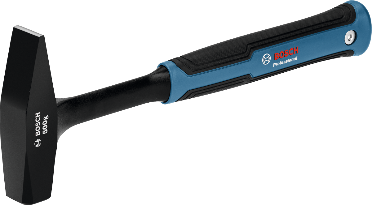 Bosch locksmith hammer with ergonomic handle.